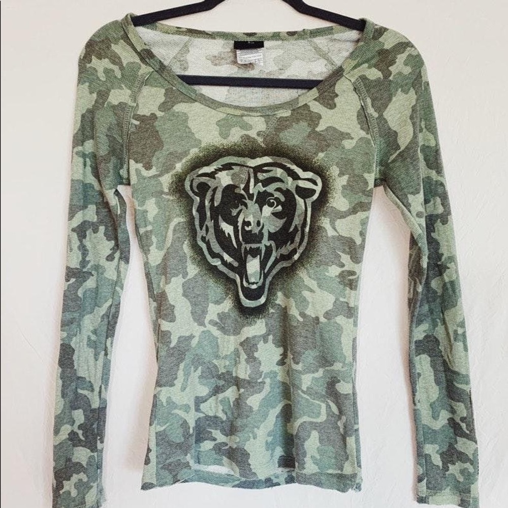 Camo Bears Long Sleeve Tshirt